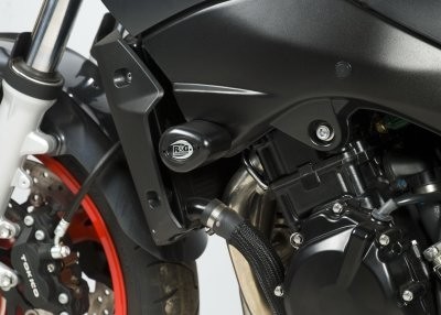 Aero padací chrániče R&G Racing pro motocykly SUZUKI GSR600, černé